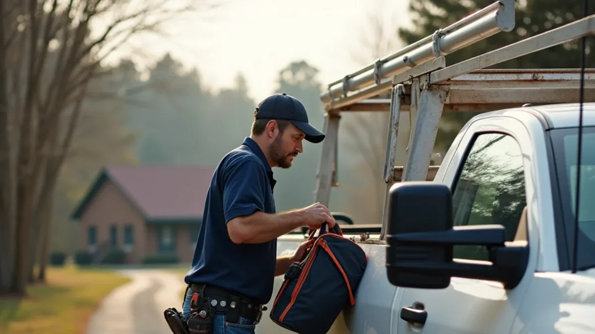 Commercial plumbing service at a restaurant in Dalton, Whitfield County, GA