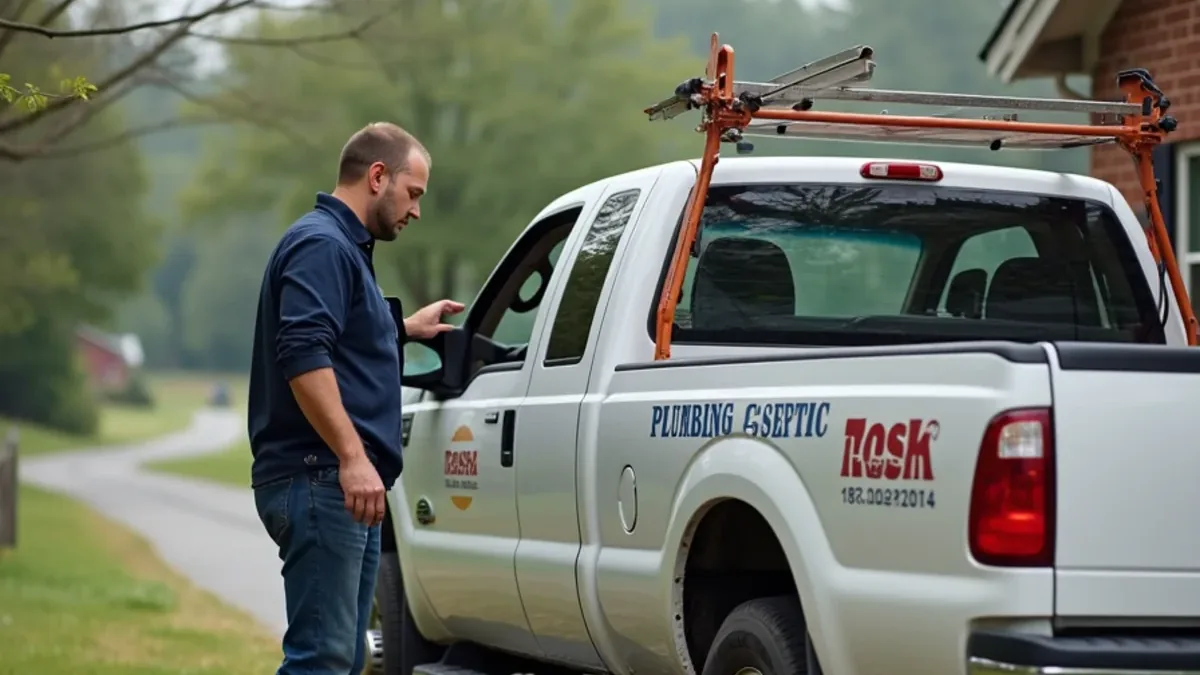 Commercial plumbing service at a restaurant on the I-24 corridor in Kimball, TN