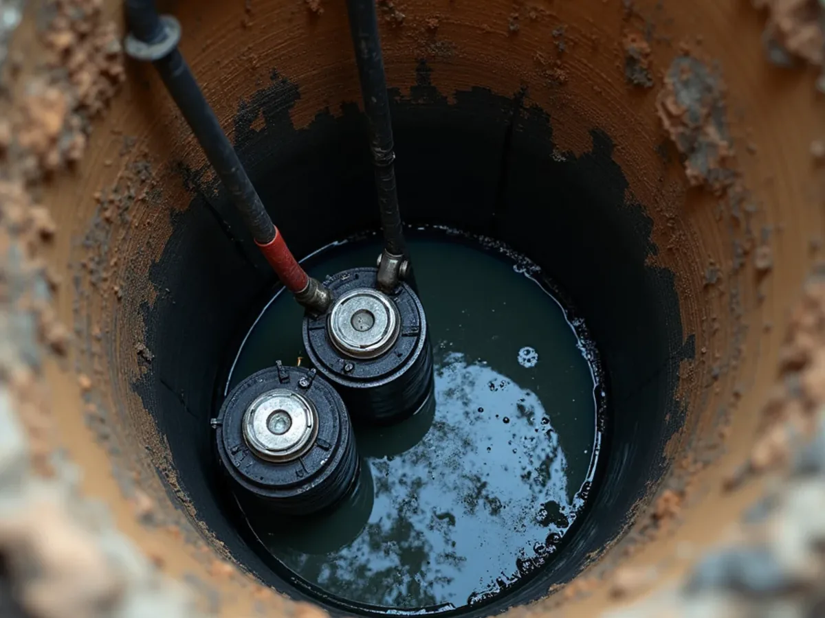 Sump pump and battery backup installed in a crawlspace basin in Ooltewah, TN