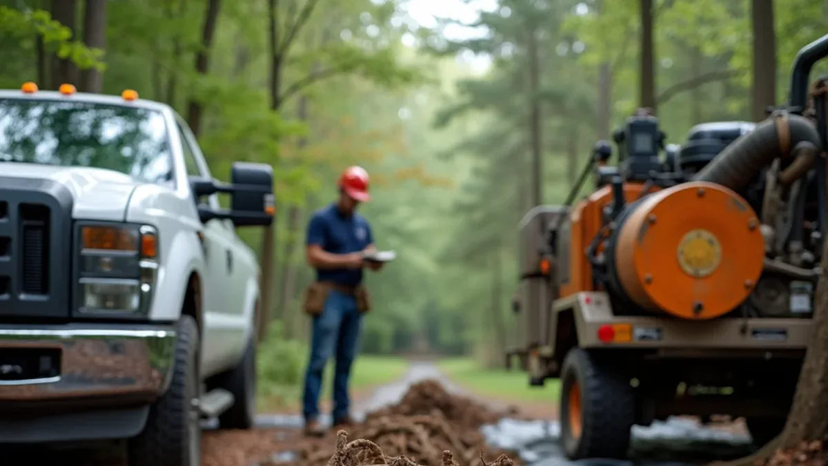 Tree roots pulled from a residential sewer line during drain cleaning
